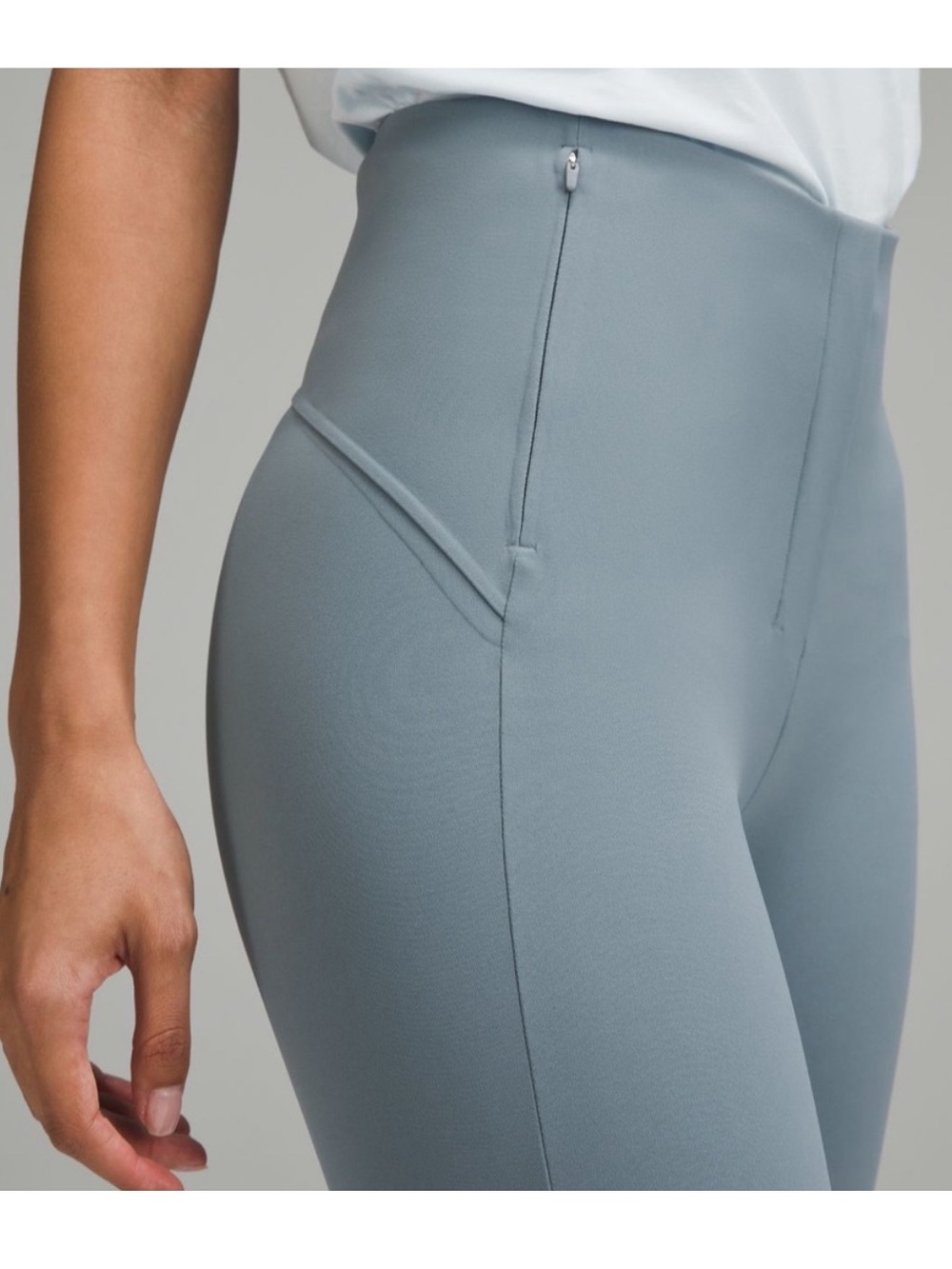 Lululemon High-Waist Smooth Pants in Slate Blue